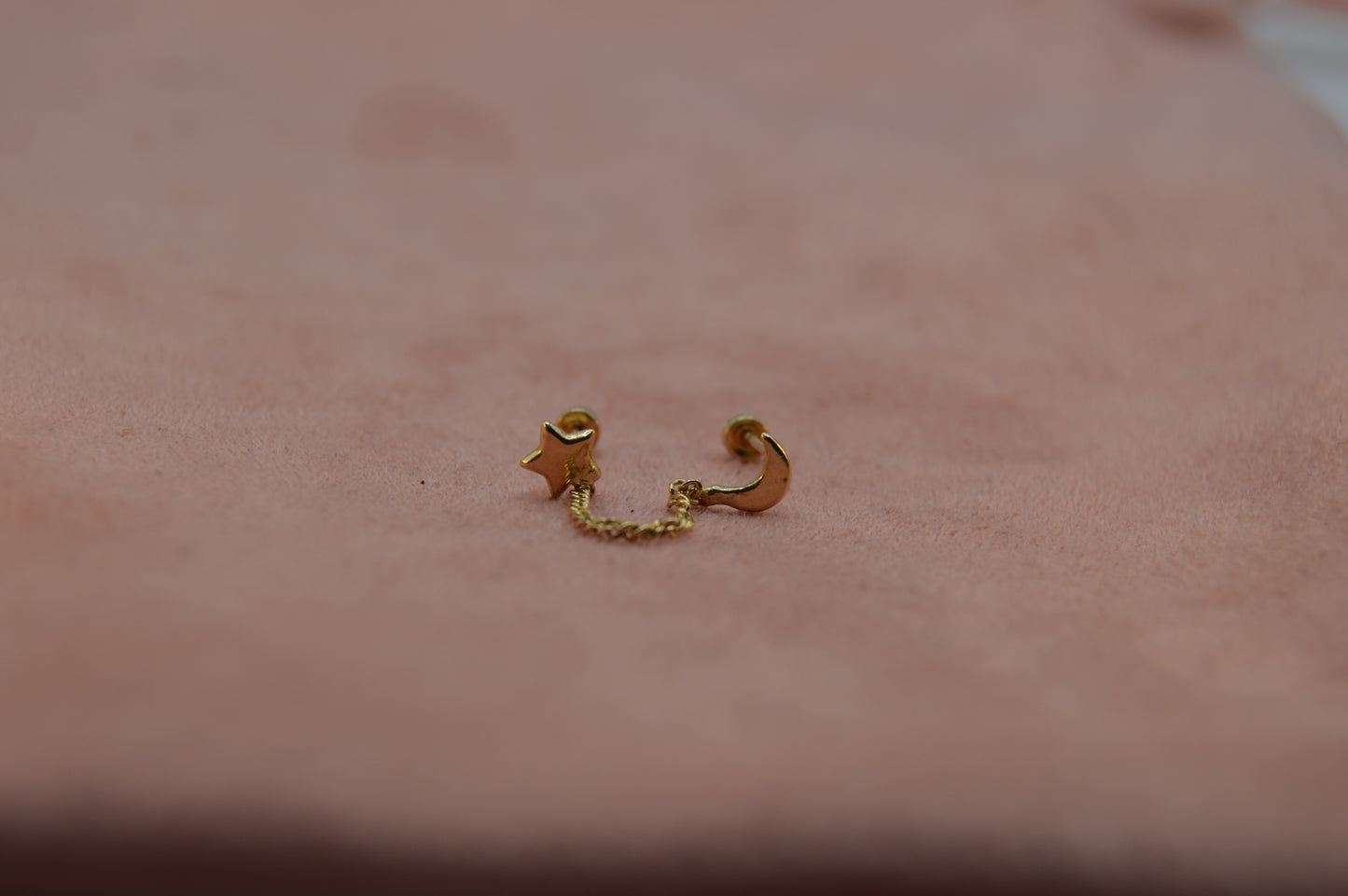 Cadena de estrellita y lunita