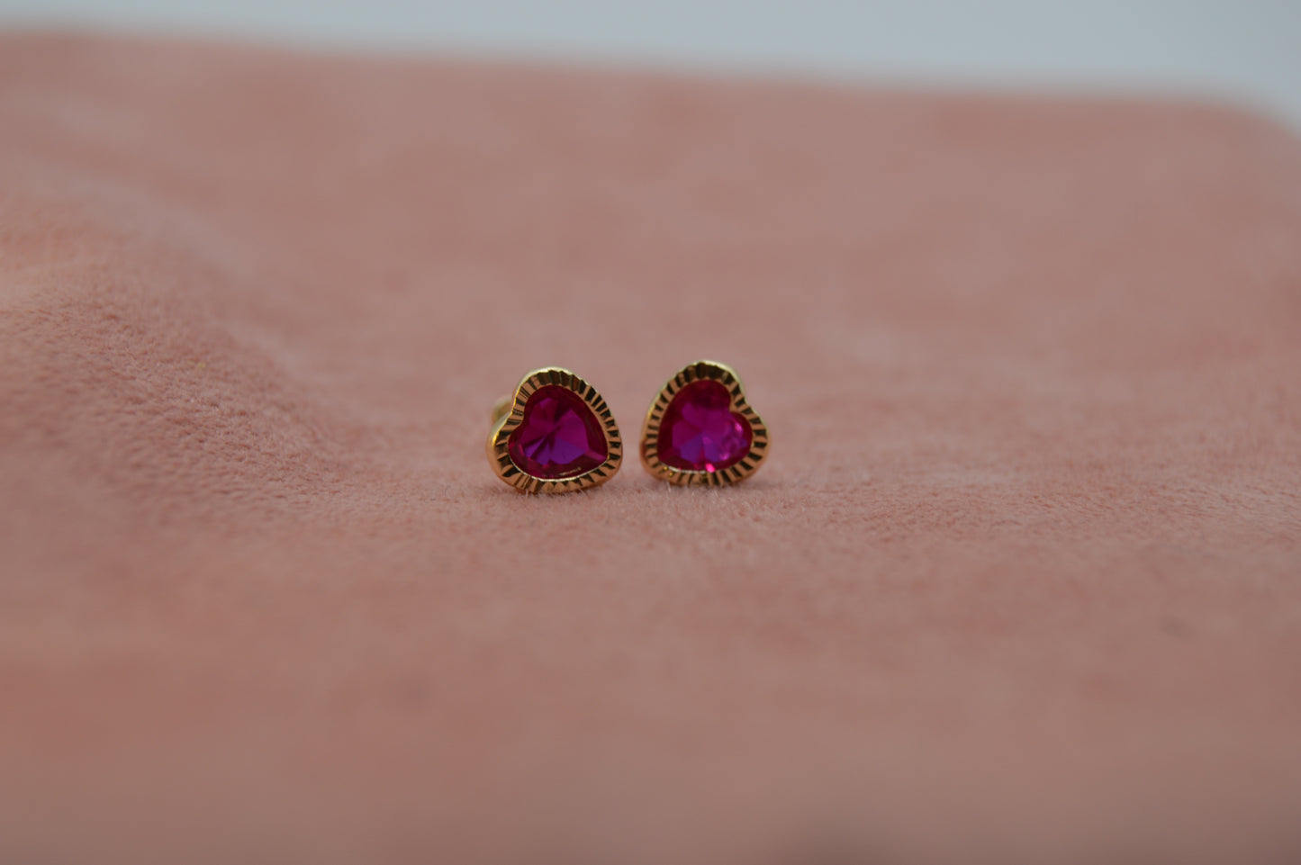 Corazón bisel fiusha #6