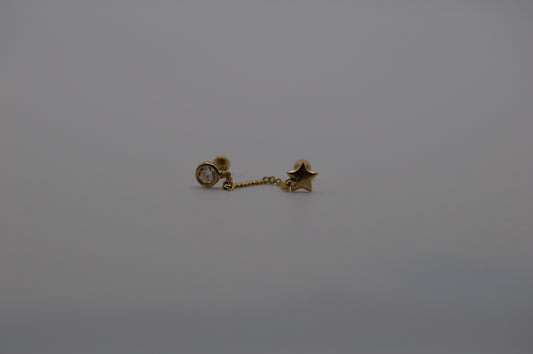 Cadena bisel y estrella