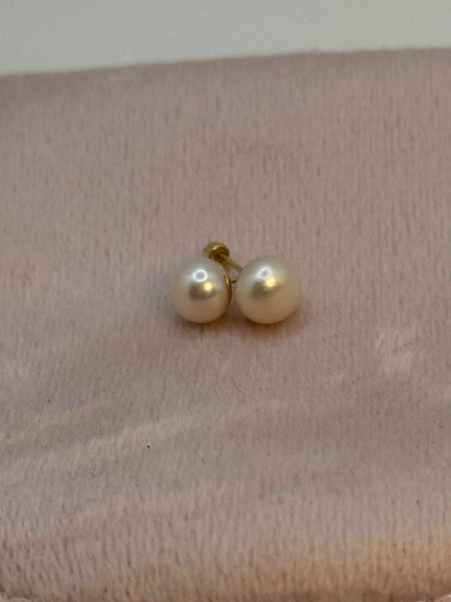 Perla natural grande oro 10k