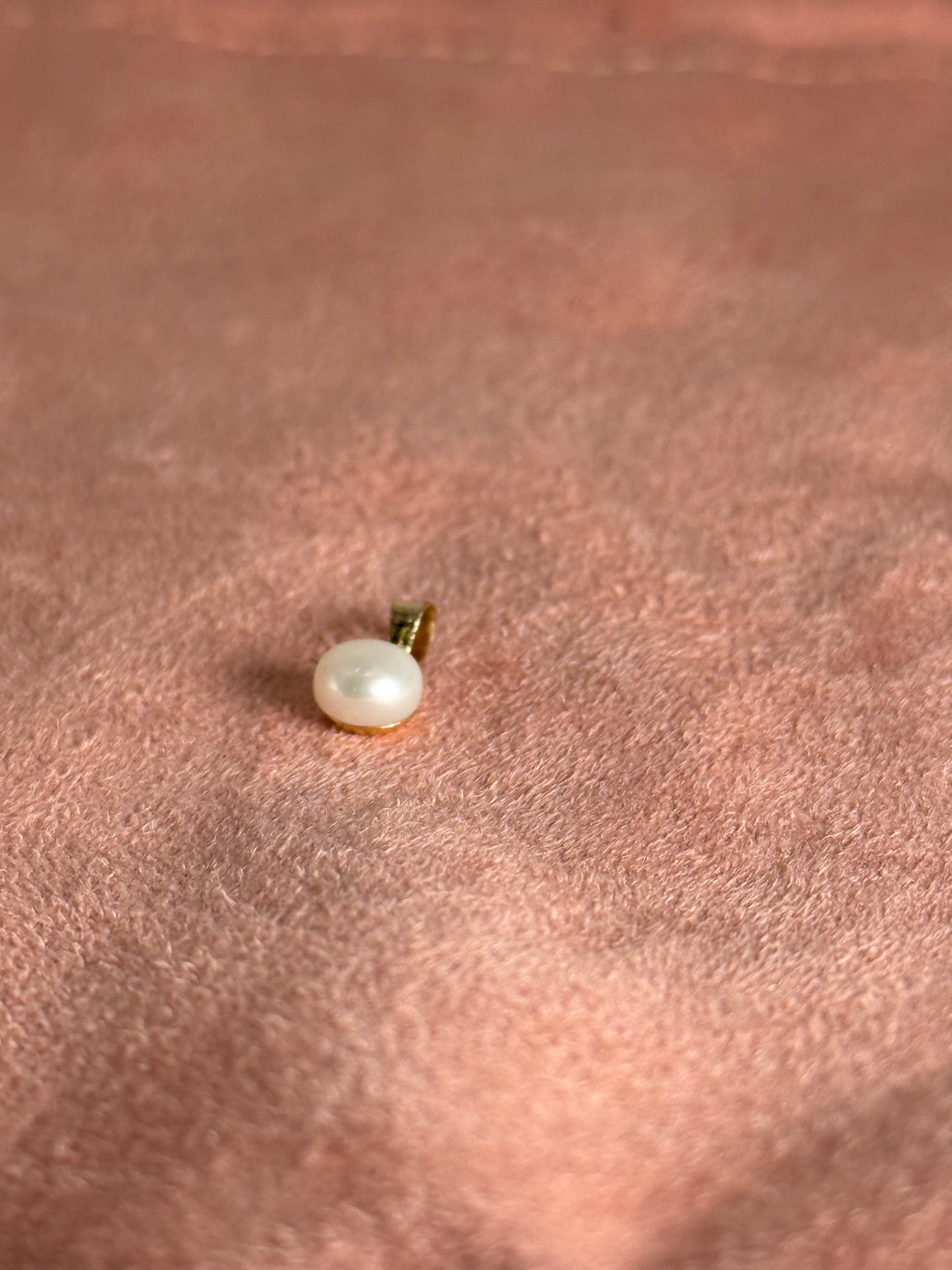 Dije de perla natural Oro 10k